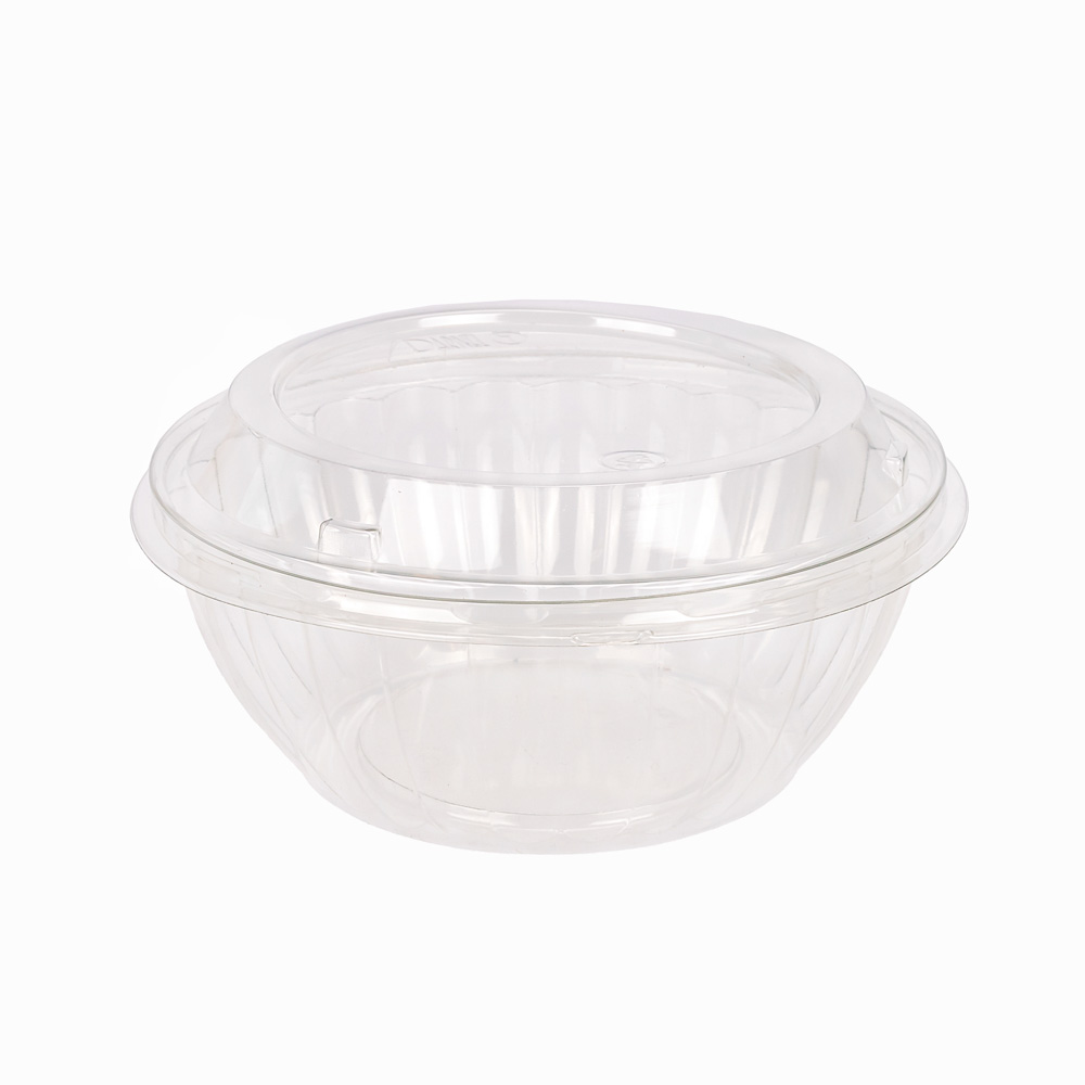 CONTENEDOR DOBLE USO 32OZ CRISTAL CON TAPA PAQ.*50UNID