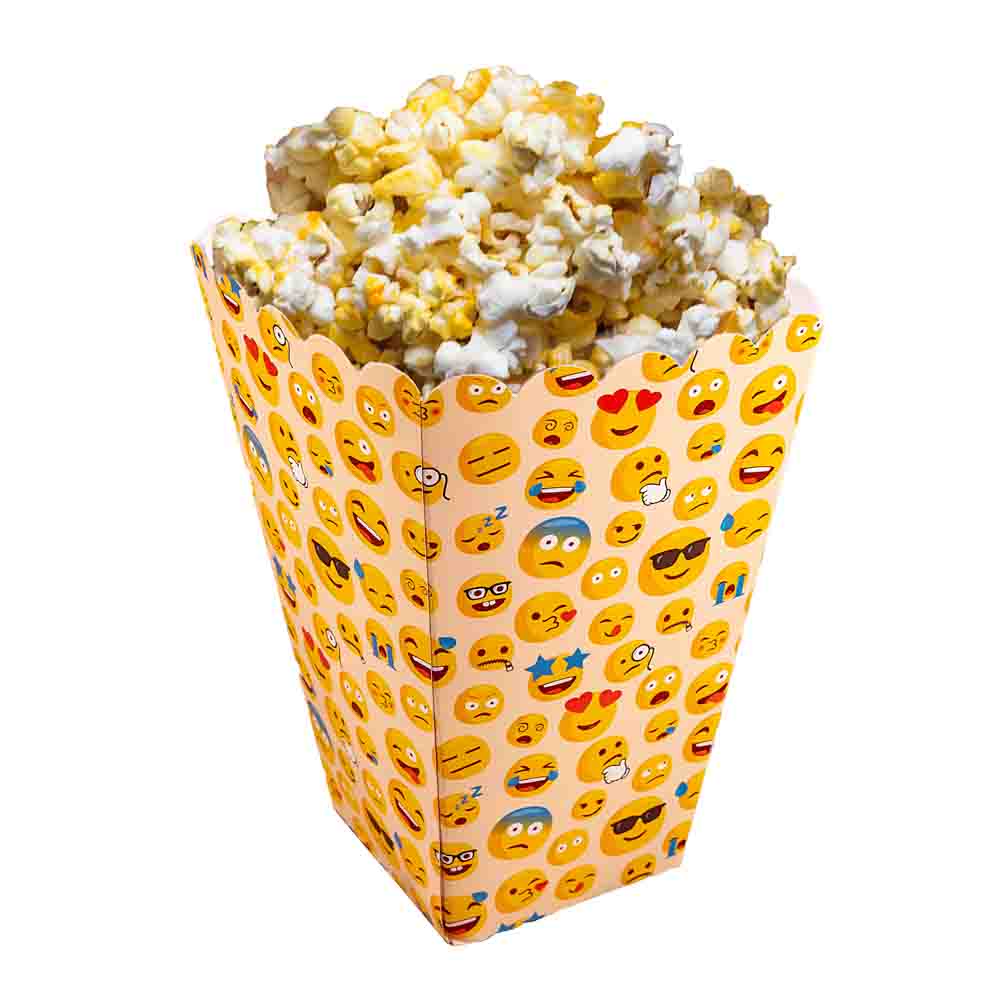 POCHOCLERA CARTULINA MEDORO GRANDE IMPRESA (20*11*11CM) (CPCPG001) *50UNID