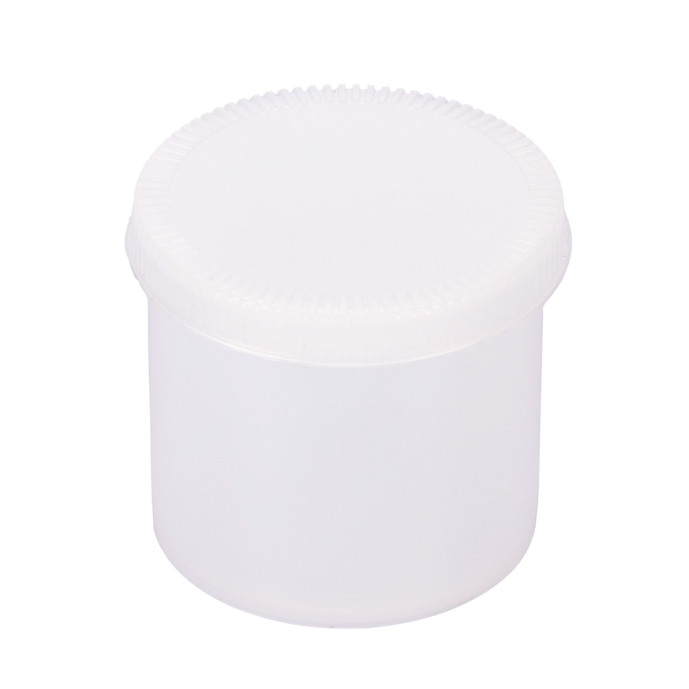 POTE PLASTICO NATURAL CON TAPA PRESION 60GRS *UNID