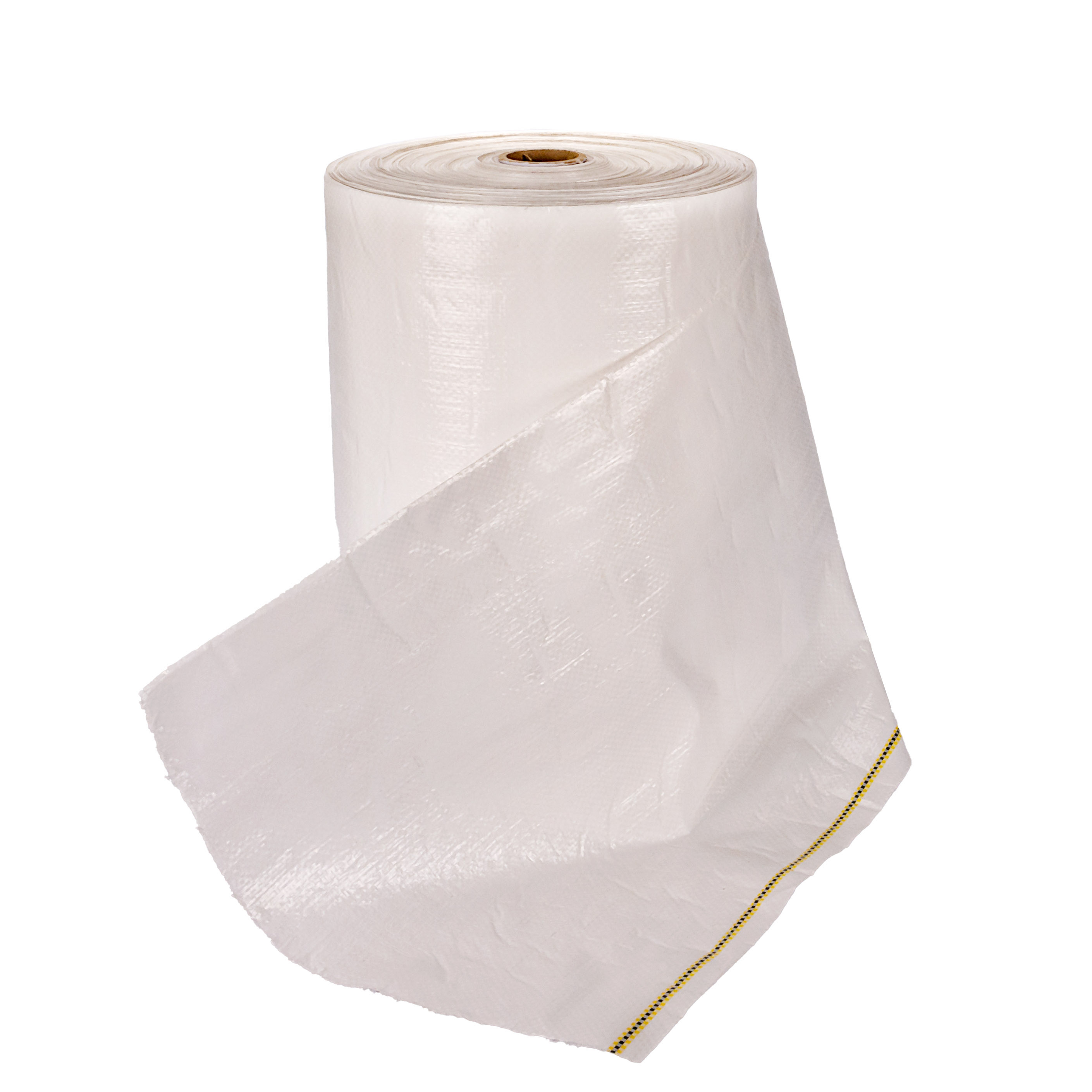 TELA POLIPROPILENO TEJIDO .47CM ANCHO (TUBULAR 55GRS) ROLLO *300MTS