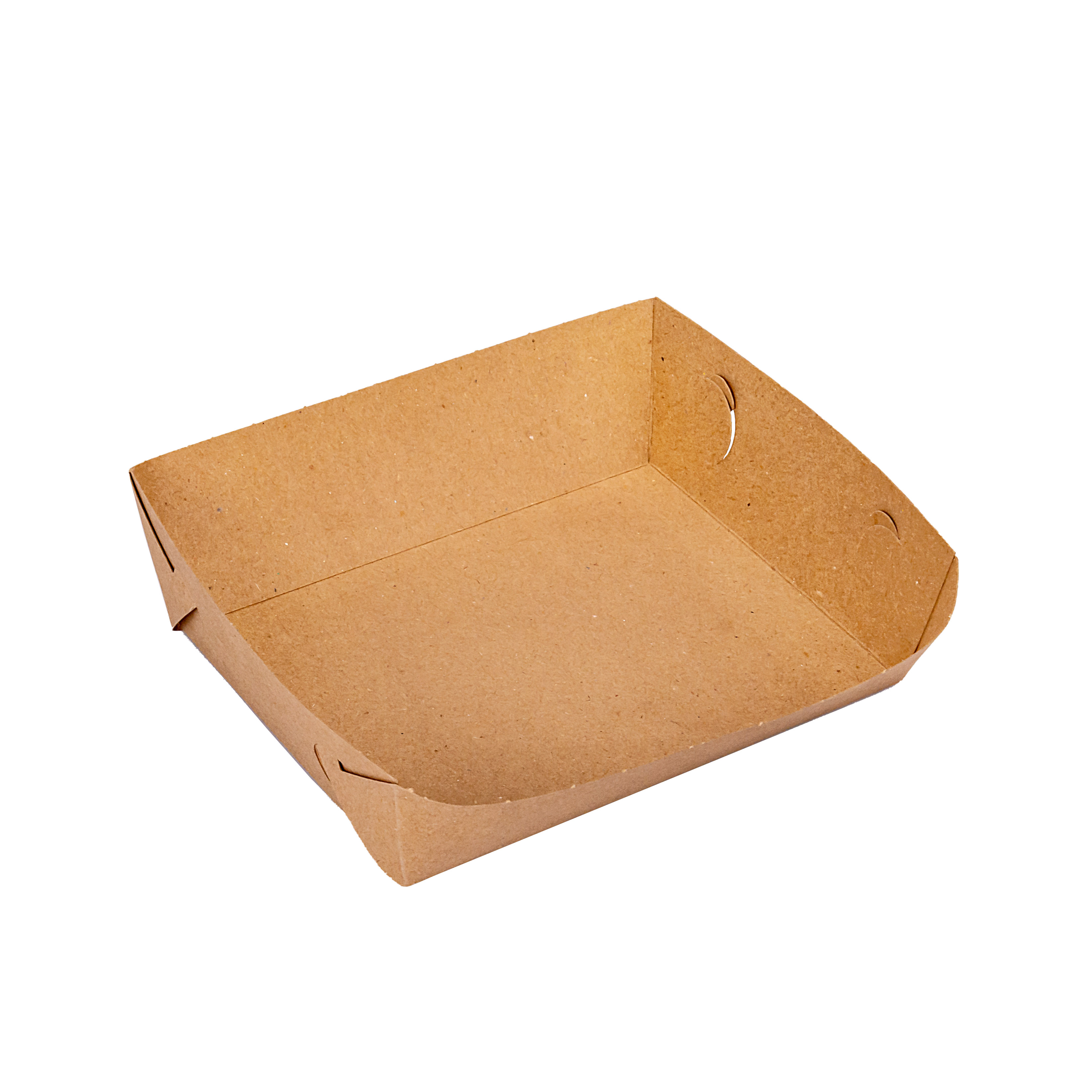 CUBETAS ÑOQUERAS CARTON KRAFT Nº2 BIOHZ (13*16*5CM) *100UNID