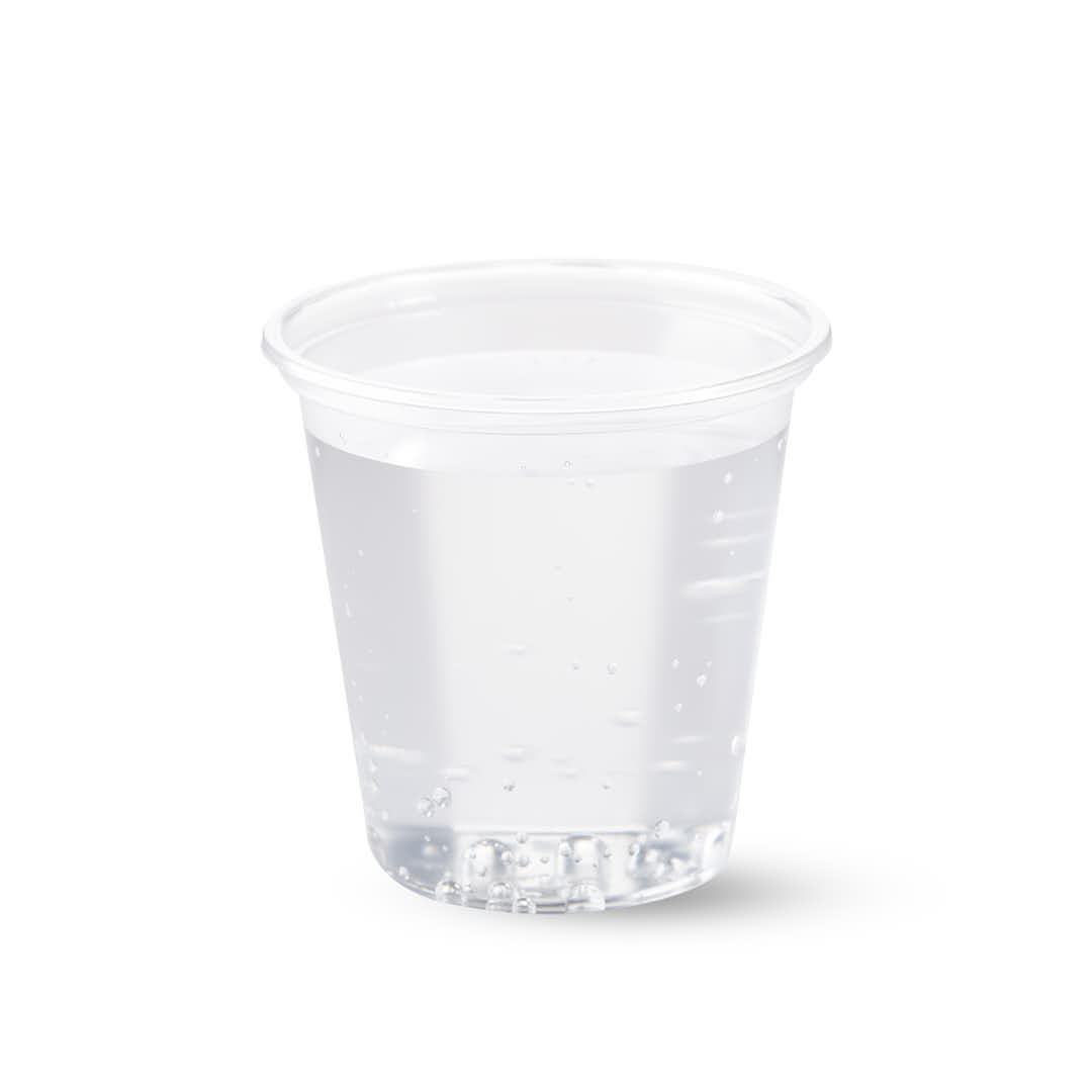 VASOS PLASTICOS CRISTAL 110CC PLASTIVAS REFORZADOS *100UNID