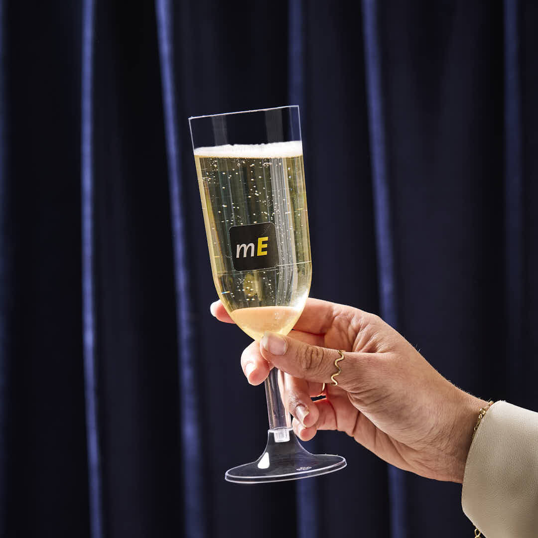 STRAWPLAST COPA RIGIDA.220CC CHAMPAGNE CRISTAL (ST-314) *4UNID