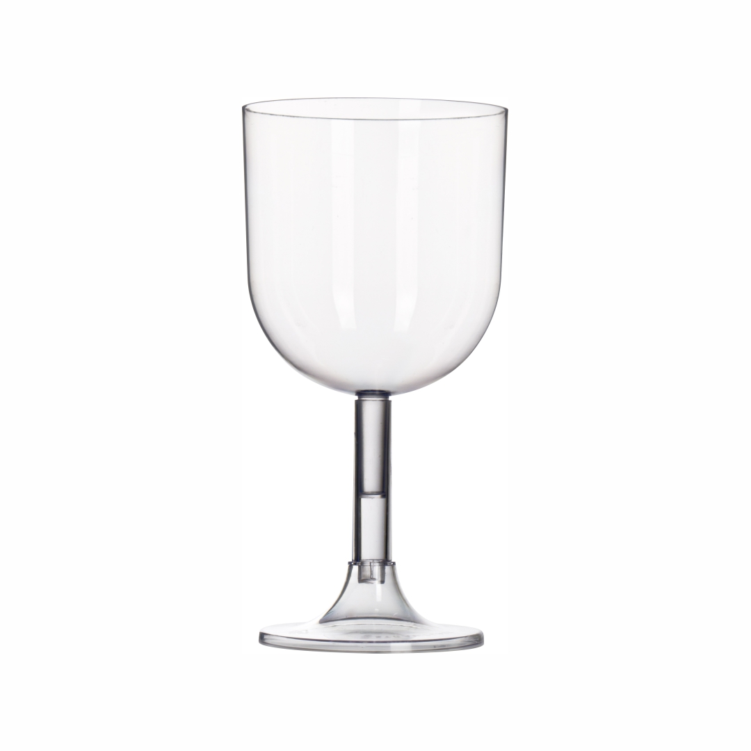 STRAWPLAST COPA RIGIDA.260CC VINO CRISTAL (ST-332) *4UNID