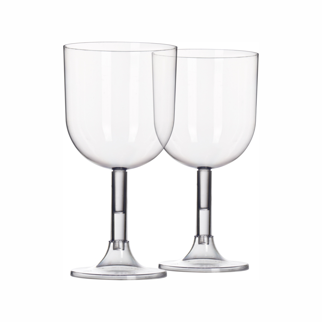 STRAWPLAST COPA RIGIDA.260CC VINO CRISTAL (ST-332) *4UNID
