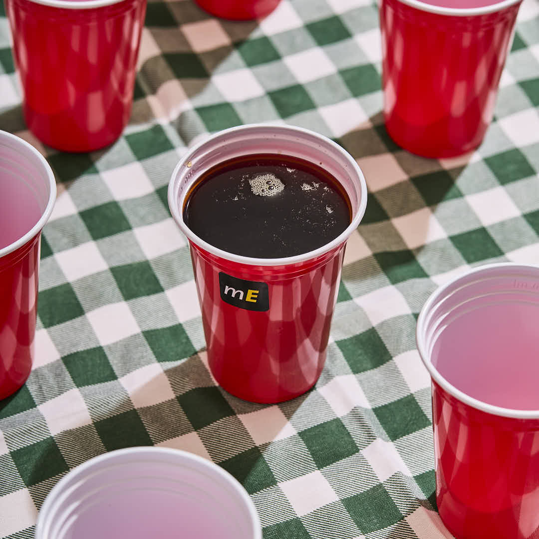 VASOS PLASTICOS AMERICANOS ROJO/BLANCO 400CC COPOBRAS (CF-400) *25UNID