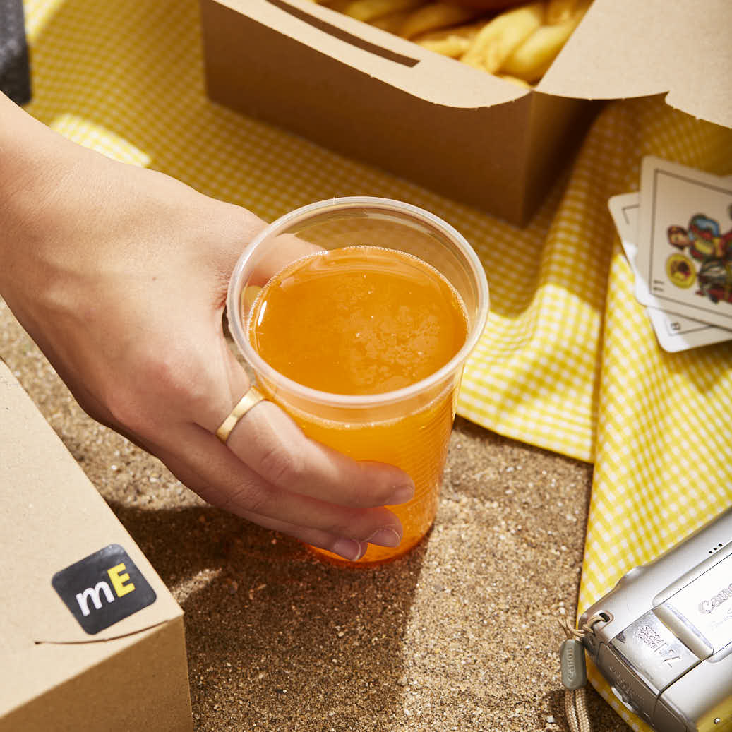 VASOS PLASTICOS TRASLUCIDOS 220CC WORK *100UNID