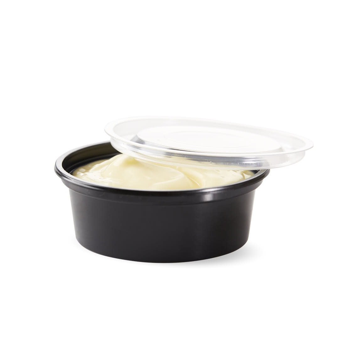 POTE PLASTIVAS PS 40CC (DEGUSTACION NEGRO) *100UNID