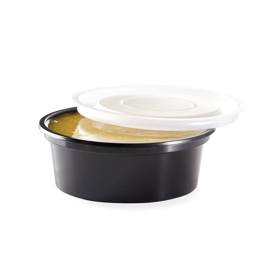 POTE PLASTIVAS PS 55CC (DEGUSTACION NEGRO) *100UNID