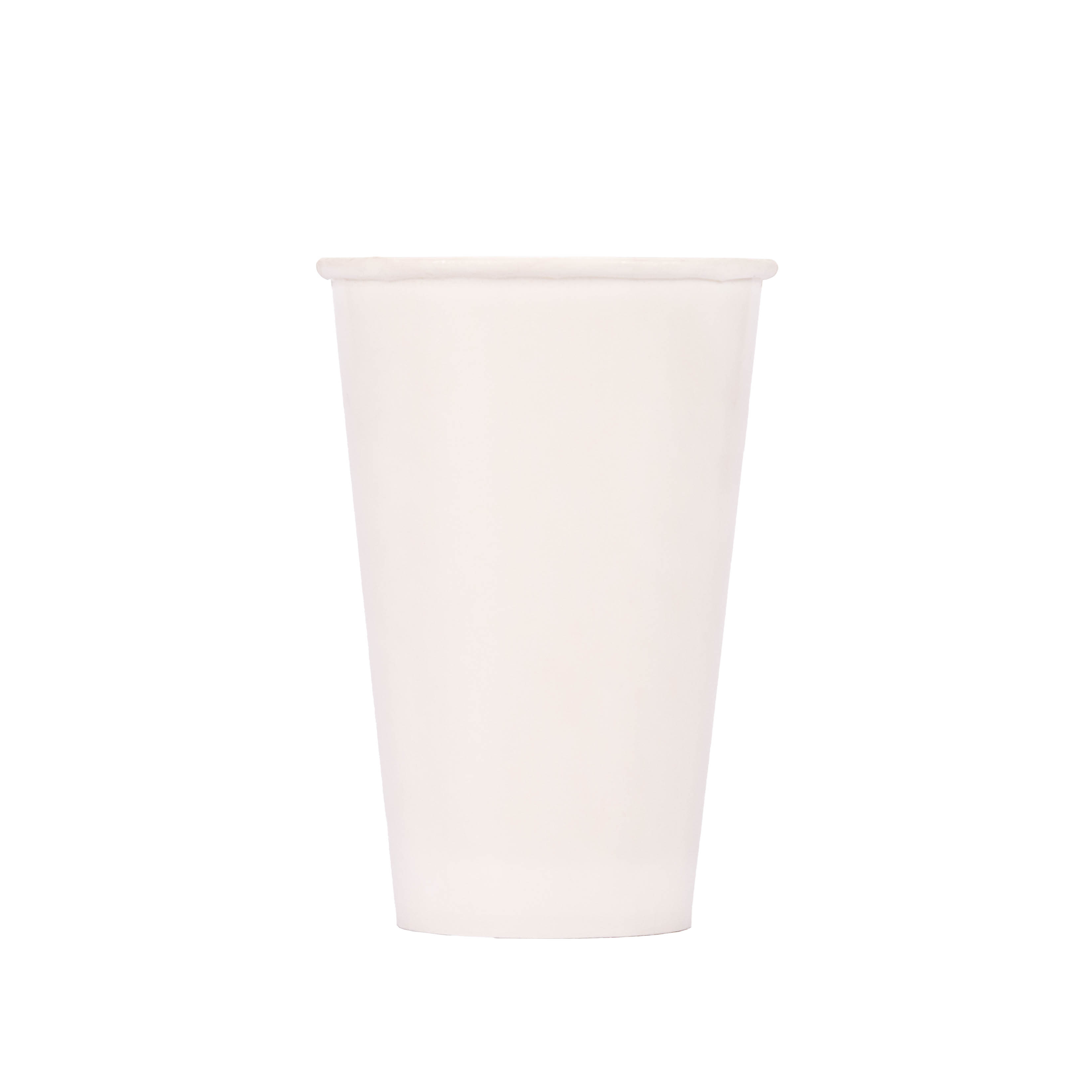 VASOS POLIPAPEL.BO PARA FRIO BLANCO 12OZ (355CC) *100UNID