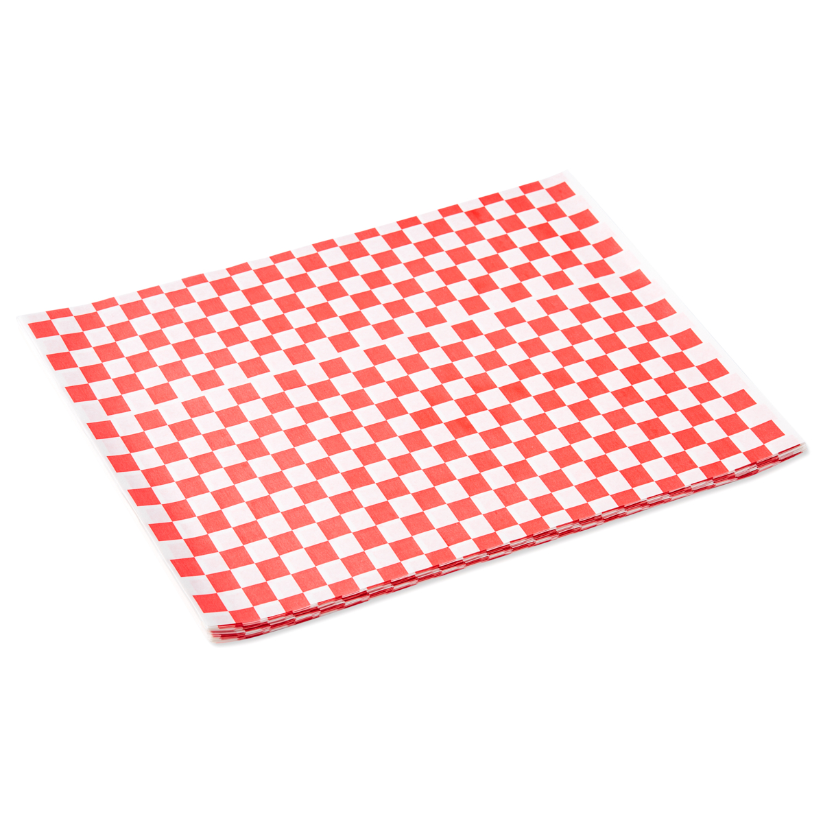 INDIVIDUALES PAPEL FERNANDEZ &#039;CUADRO ROJO&#039; BLANCO (50GRS - 30X40CM) PAQ*100UNID .