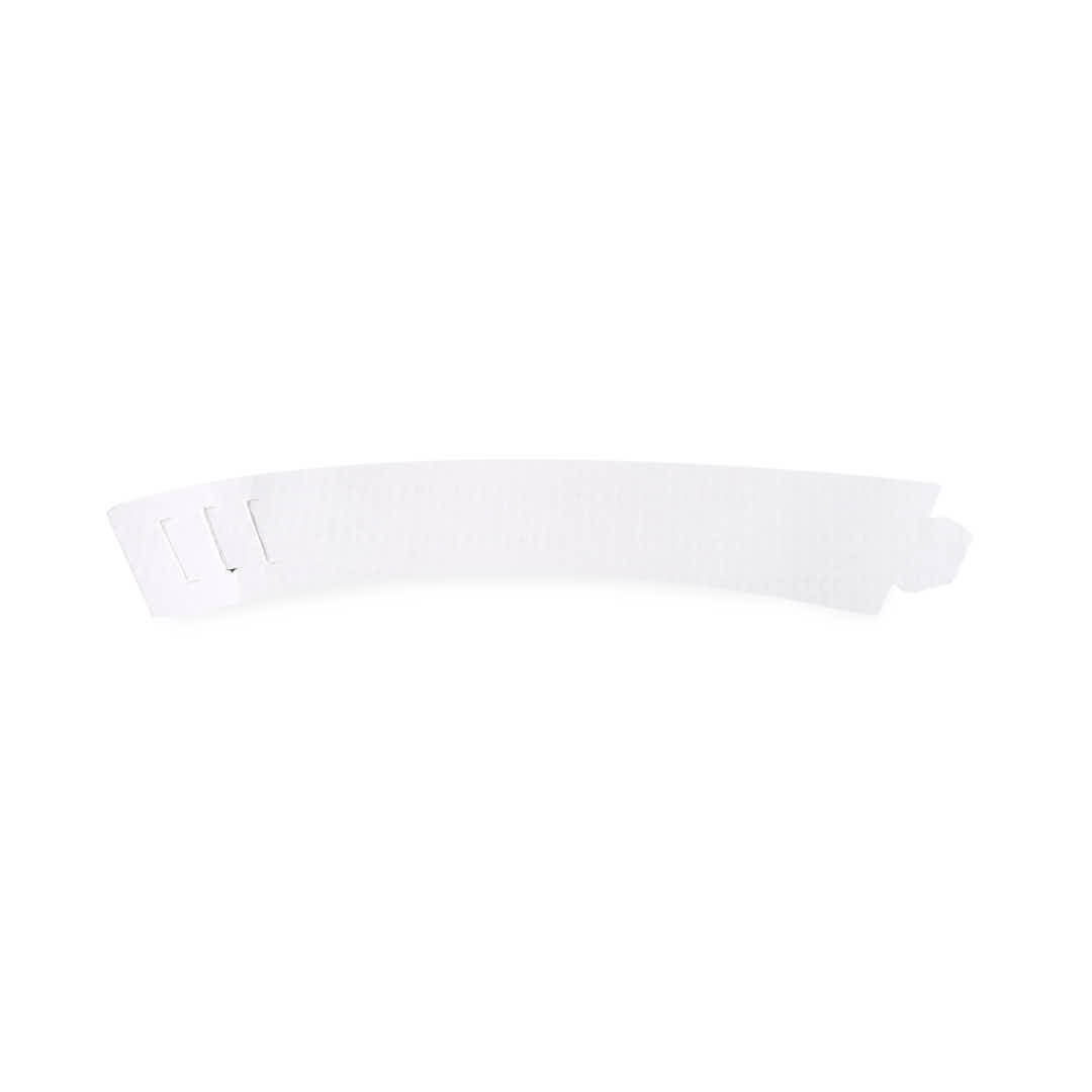 COLLARINES BLANCOS LISOS FERNANDEZ  PARA  VASOS 6/8/12/14OZ  *100UNID