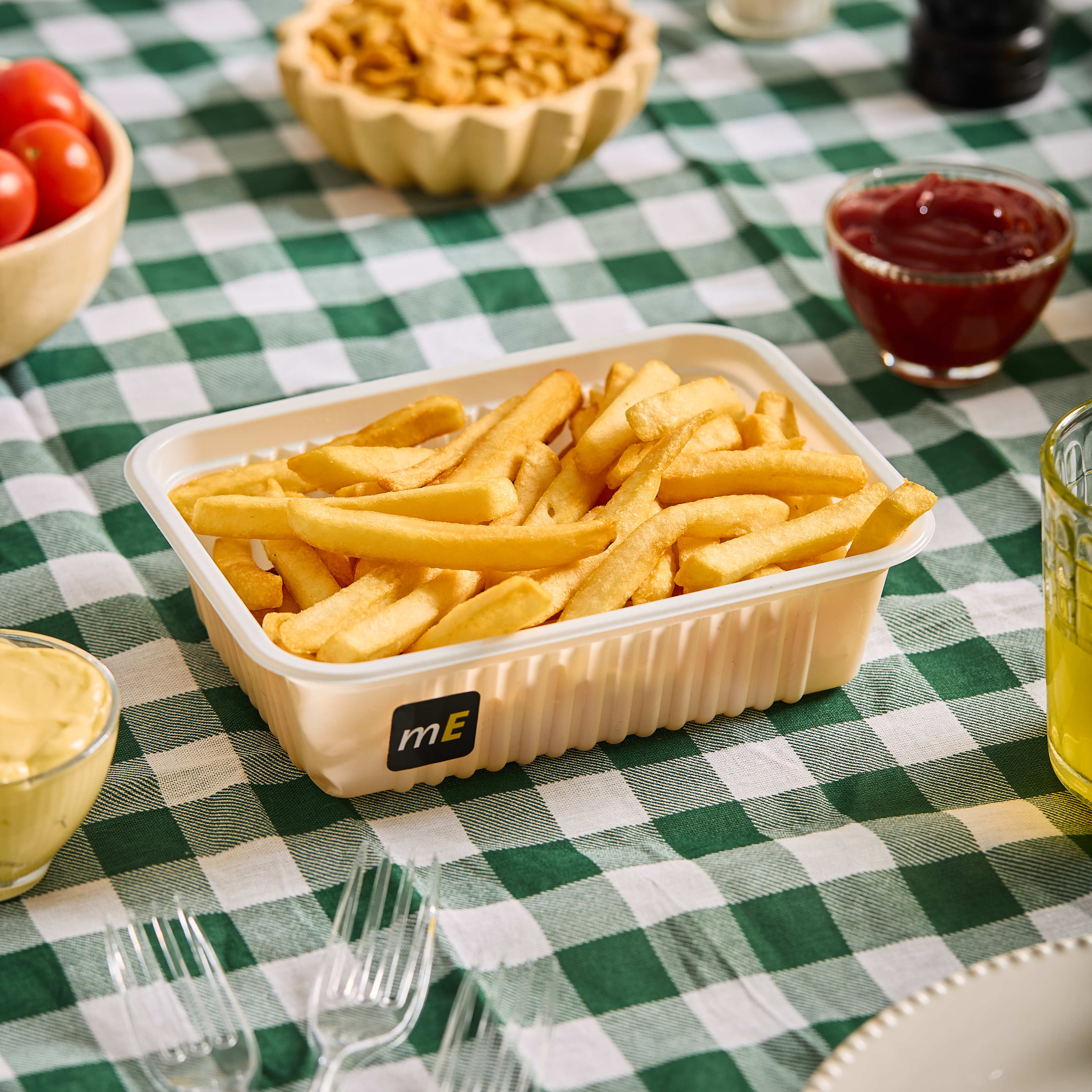 BANDEJA MICRO COTNYL.ECO Nº103 PIM BLANCA (13*18*5CM) (PIM103BL) *100UNID