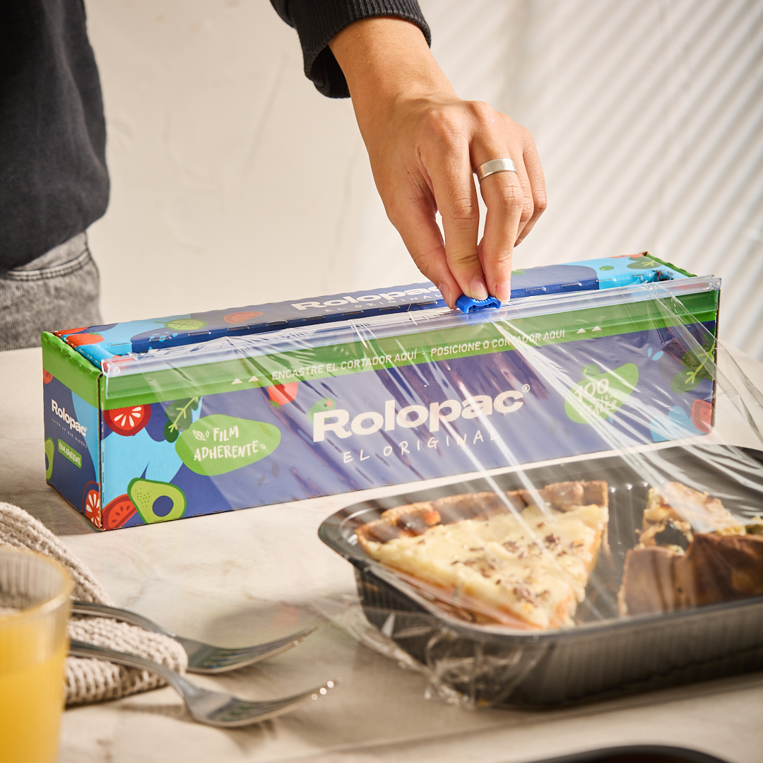 FILM ALIMENTICIO ROLOPAC CUTTER BOX (30CM.*100MTS) PVC *ROLLO