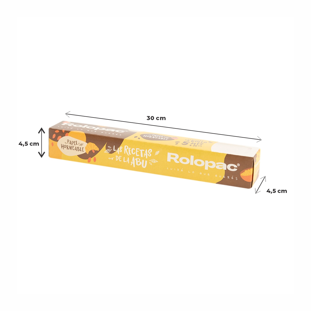 PAPEL MANTECA ROLOPAPER FAMILIAR (28CM*5MTS) *ROLLO
