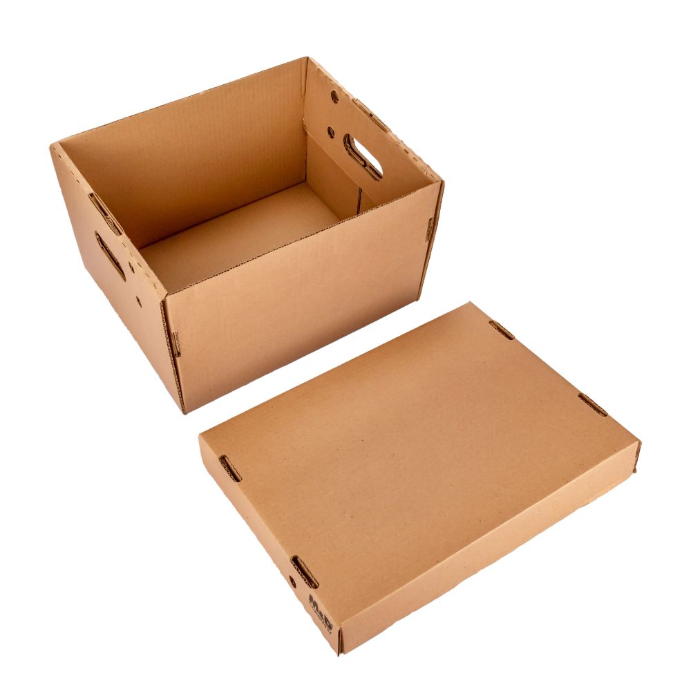 CAJA ARCHIVO CARTON AMERICANA ALTA KRAFT M&D (32*42*25CM)