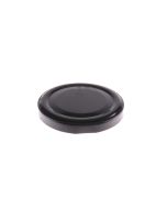 TAPA FRASCO VIDRIO 63MM AXIAL NEGRA (METAL) PACK *20UNID