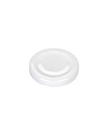 TAPA FRASCO VIDRIO 48MM AXIAL BLANCA (METAL) PACK *20UNID
