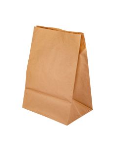 BOLSAS DELIVERY PAPEL KRAFT FONDO CUADRADO Nº8 (26*17*38CM) (80GRS) *50UNID