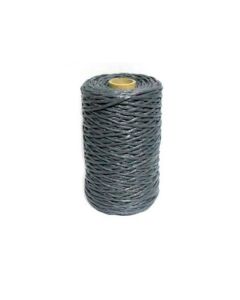 HILO PLASTICO RECICLADO NEGRO (250GRS) *BOBINA