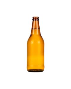 BOTELLA VIDRIO AMBAR CERVEZA 500ML STANDARD (SIN TAPA) PACK *20UNID