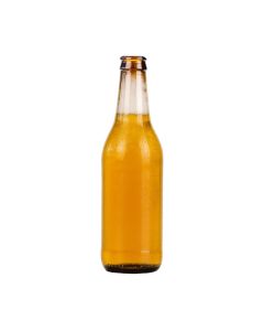 BOTELLA VIDRIO AMBAR CERVEZA 330ML STANDARD (SIN TAPA) PACK *20UNID
