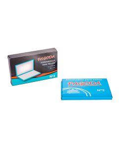 ALMOHADILLA SELLOS Nº2 ESTUCHE METALICO (7*11CM) *UNID
