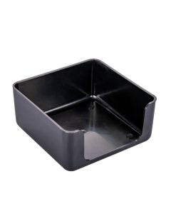 PORTATACO ACRILICO NEGRO (9*9CM) SUPER BS *UNID