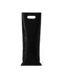 BOLSAS RIÑON LISAS.TERLIZZI 20*45CM (VINO) NEGRA REFORZADA (60 MIC) (8Z-11) *50UNID