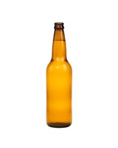 BOTELLA VIDRIO AMBAR CERVEZA 660ML PESADA (SIN TAPA) PACK *12UNID