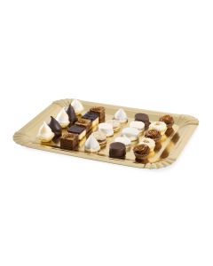 PLATO DORADO CARTON RECTANGULAR 5000GRS (42*50CM) (OFERTA DISC) *UNID