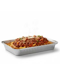 BANDEJA ALUMINIO VASSOI.F.-2200 (2000CC) (21*31*5CM) *25UNID