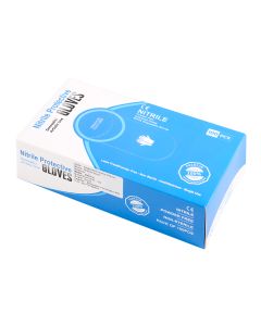 GUANTES NITRILO NEGRO DESCARTABLES..GRANDE (L) *100UNID