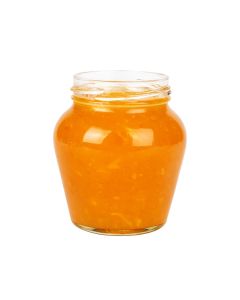 FRASCO VIDRIO CRISTAL.360CC ALMENDRA (TAPA 63MM) SIN TAPA PACK *20UNID