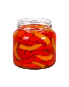 FRASCO VIDRIO.CRISTAL.1500CC GIGANTE TAPA AXIAL (TAPA 110MM) SIN TAPA PACK *4UNID