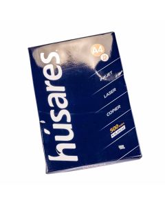 RESMA IMPRESORA A4 BLANCA HUSARES 75GRS (21*29.7CM) *500HJS