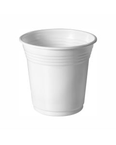 VASOS PLASTICOS BLANCOS 110CC COPOBRAS (CF-110) *100UNID