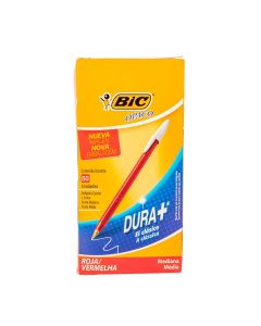 BOLIGRAFO BIC OPACO GRUESO ROJO (1MM) *UNID