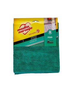 PAÑO MICROFIBRA MEDIA NARANJA PISOS (48*60CM) *UNID