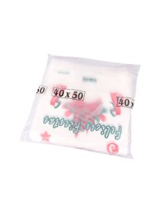 BOLSAS CAMISETA STANDARD IMPRESA FELICES FIESTAS 40*50CM A/D MAPSA *100UNID