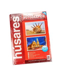 PAPEL FOTOGRAFICO HUSARES A4 230GRS PROFESIONAL (21*29.7CM) PACK*20HJS
