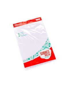 SOBRE OBRA 19*24CM (10 UNID) BOLSA MEDORO (2715) *BLISTER