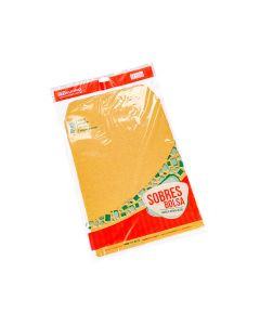 SOBRE MANILA 20.5*28CM (10 UNID) BOLSA MEDORO (2726) *BLISTER
