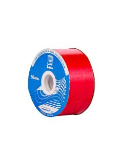 CINTA MOÑOS LISA 40MM ROLLO ROJO *50MTS