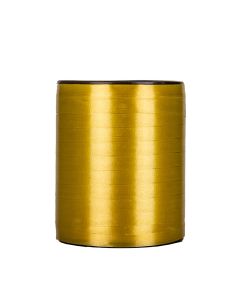 CINTA MOÑOS LISA 10MM ROLLO DORADO *500MTS