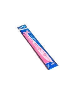 MOÑO RAPIDO MEDIANO ROSA LISO *50UNID