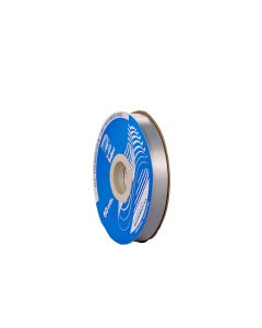 CINTA MOÑOS LISA 12MM ROLLO PLATA *50MTS