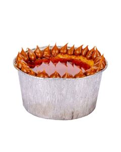 MOLDE PAN DULCE ALUMINIO.1000GRS (17.3CM DIAM.*8.8CM ALTO) *25UNID