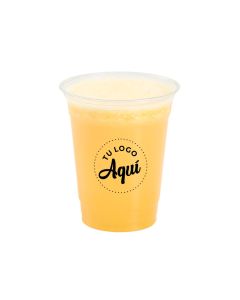 mEP VASO PLASTICO PET CRISTAL PERSONALIZADO FRAPPE DARNEL.12OZ (360CC) X UNIDAD