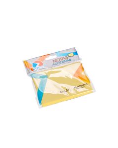 NOTAS ADHESIVAS EZCO AMARILLAS.75*100MM (E-657) *100HJS